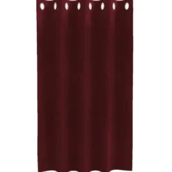 vidaXL Gordijnen met ringen - Wijnrood - 140x140 cm - Fluweel - 2 Stuks