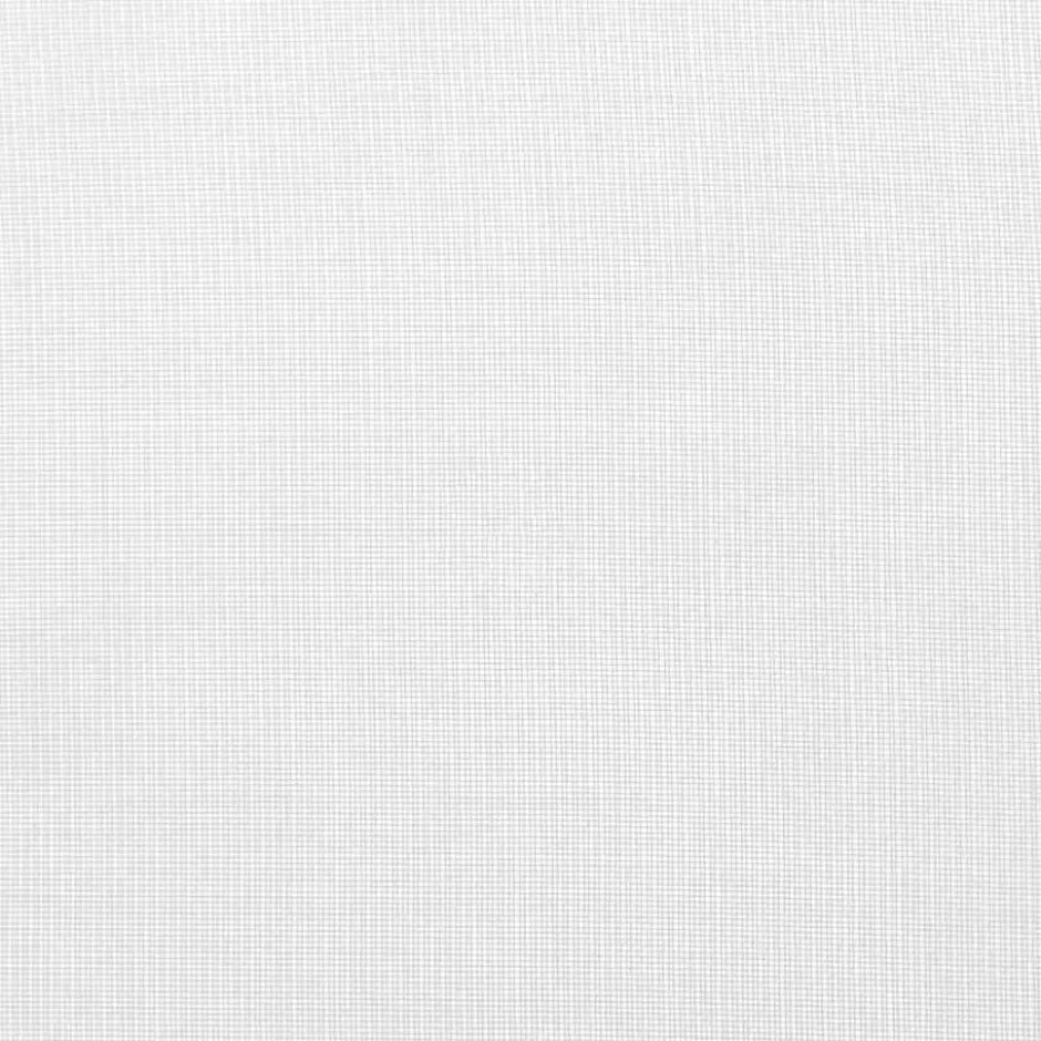 vidaXL Gordijnen van voile met ringen - Wit - 140x225 cm - Stof - 2 Stuks