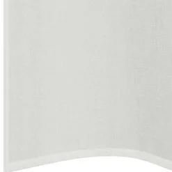 vidaXL Gordijnen van voile met ringen - Wit - 140x225 cm - Stof - 2 Stuks