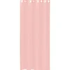 vidaXL Gordijnen van voile met ringen - Roze - 140x225 cm - Stof - 2 Stuks