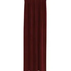 vidaXL Gordijnen - Verduisterend - Wijnrood - 140x260 cm - Fluweel - 2 Stuks