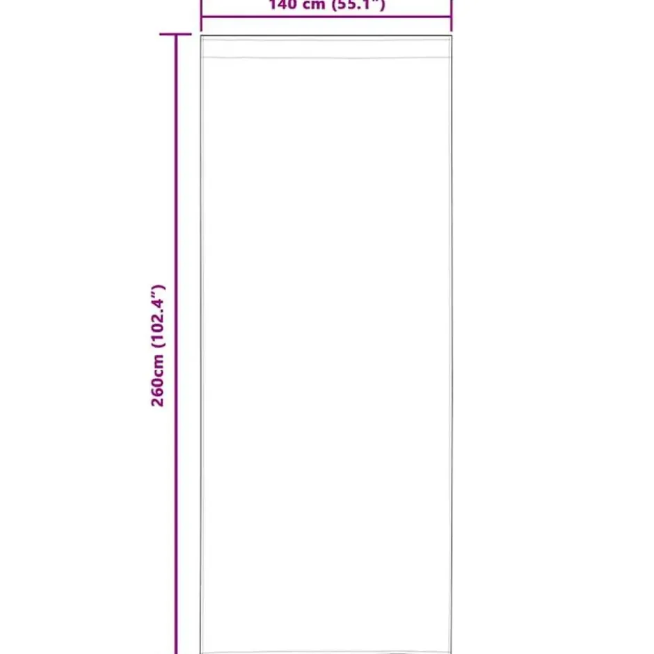vidaXL Gordijnen - Verduisterend - Wijnrood - 140x260 cm - Fluweel - 2 Stuks