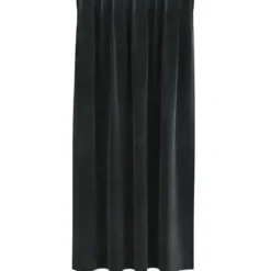 vidaXL Gordijne - Verduisterend - Zwart - 140x175 cm - Fluweel - 2 Stuks