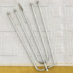 vidaXL - Gordijn - Geel - Stof - 140 x 245 cm - 2 stuks