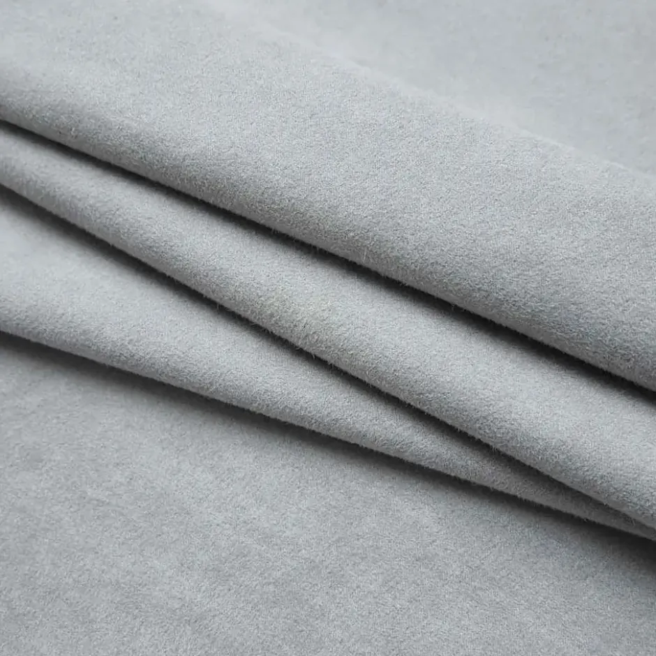vidaXL - Gordijn - Grijs - Stof - 140 x 225 cm - 2 stuks