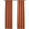 vidaXL - Gordijn - Taupe - Stof