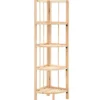 vidaXL - Hoekschap - Beige - Hout