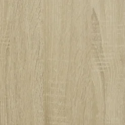 vidaXL - Hoge Schoenenkast met 7 lagen en 2 deuren - Sonoma eiken - 80x39x178 cm