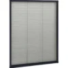 vidaXL - Hor - Antraciet - Glasvezel - 60 x 80 cm