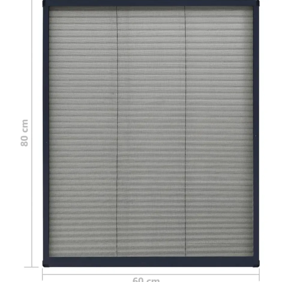 vidaXL - Hor - Antraciet - Glasvezel - 60 x 80 cm