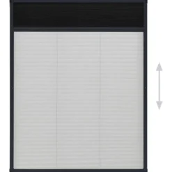 vidaXL - Hor - Antraciet - Glasvezel - 60 x 80 cm