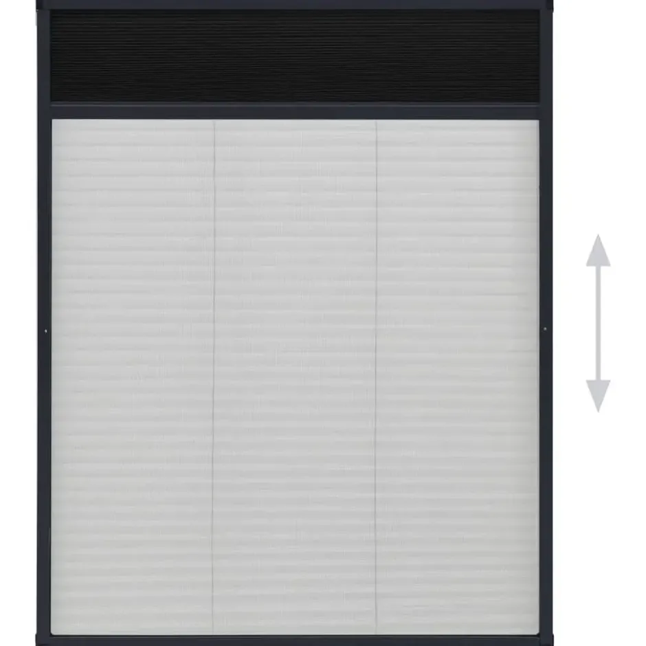 vidaXL - Hor - Antraciet - Glasvezel - 60 x 80 cm