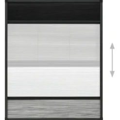 vidaXL - Hor - Antraciet - Glasvezel - 60 x 80 cm