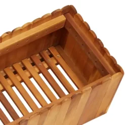 vidaXL - Houten Plantenbak - Bruin - Hout - 150 x 30 x 25 cm