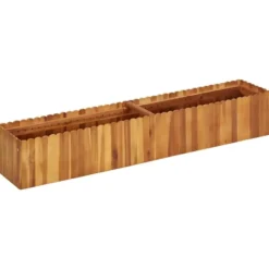 vidaXL - Houten Plantenbak - Bruin - Hout - 150 x 30 x 25 cm