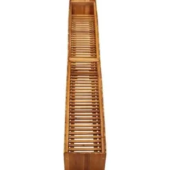 vidaXL - Houten Plantenbak - Bruin - Hout - 200 x 30 x 25 cm