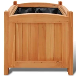 vidaXL - Houten Plantenbak - Bruin - Hout - 2 stuks