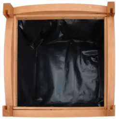 vidaXL - Houten Plantenbak - Bruin - Hout - 2 stuks