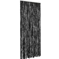vidaXL - Insectengordijn - Antraciet - Polypropyleen - 90 x 220 cm