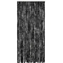 vidaXL - Insectengordijn - Antraciet - Polypropyleen - 90 x 220 cm