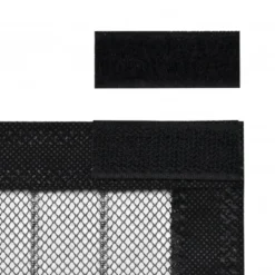 vidaXL - Insectengordijn - Zwart - Polyester - 210 x 100 cm