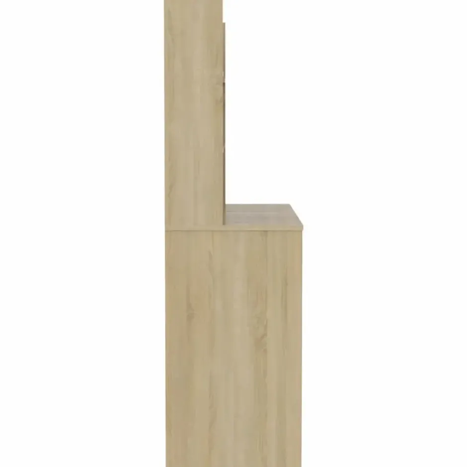 vidaXL - Kaptafel - Bruin - MDF
