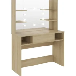 vidaXL - Kaptafel - Bruin - MDF
