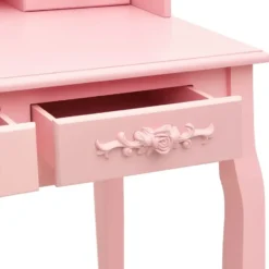 vidaXL - Kaptafel - Roze - Hout