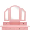 vidaXL - Kaptafel - Roze - Hout