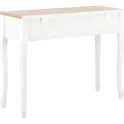 vidaXL - Kaptafel - Wit - Hout