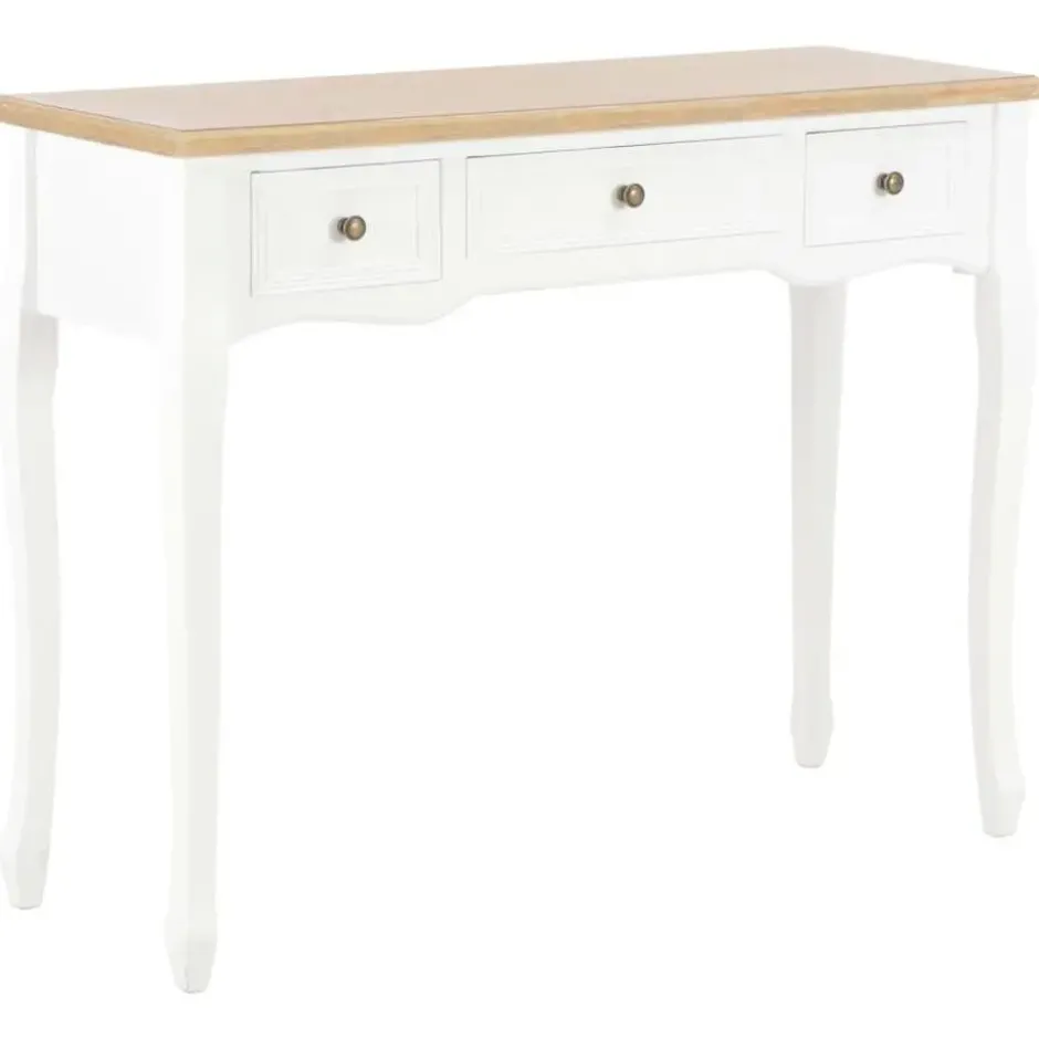 vidaXL - Kaptafel - Wit - Hout
