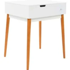 vidaXL - Kaptafel - Wit - MDF