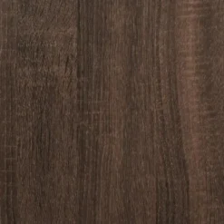 vidaXL - Keukentrolley - Bruin - Bewerkt hout