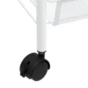 vidaXL - Keukentrolley - Wit - IJzer - 46 x 26 x 85 cm