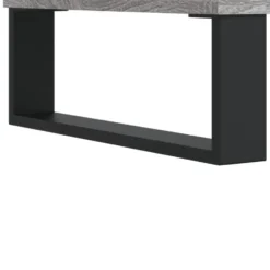 vidaXL - Kolomkast met 2 deuren - Grijs sonoma eiken - Hout - 30x30x190 cm