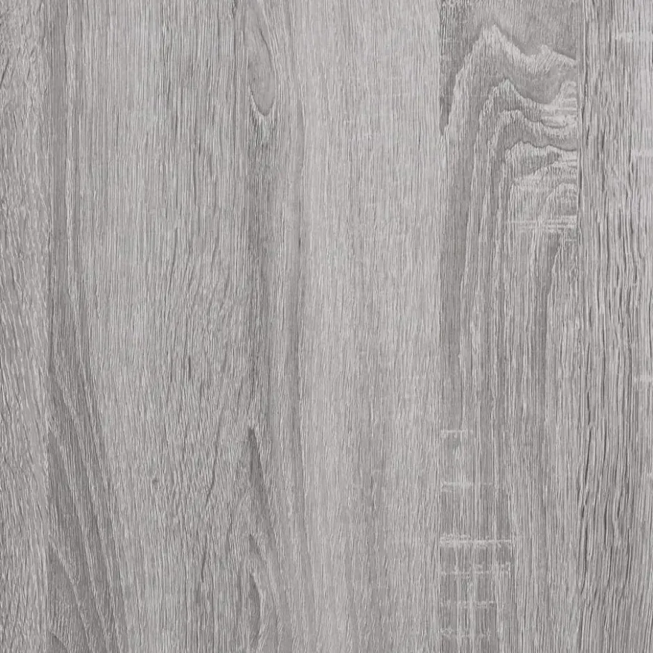 vidaXL - Kolomkast met 2 deuren - Grijs sonoma eiken - Hout - 30x30x190 cm