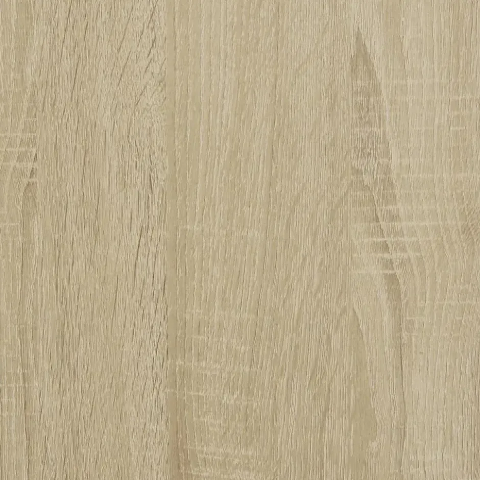 vidaXL - Kolomkast met 2 deuren 2 vakken - Sonoma eiken - Hout - 30.5x30x179 cm