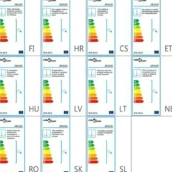 vidaXL - Kroonluchter - Wit - Metaal