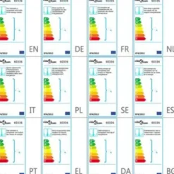 vidaXL - Kroonluchter - Wit - Metaal
