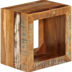 vidaXL - Kruk - Bruin - Hout