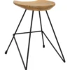 vidaXL - Kruk - Bruin - Hout