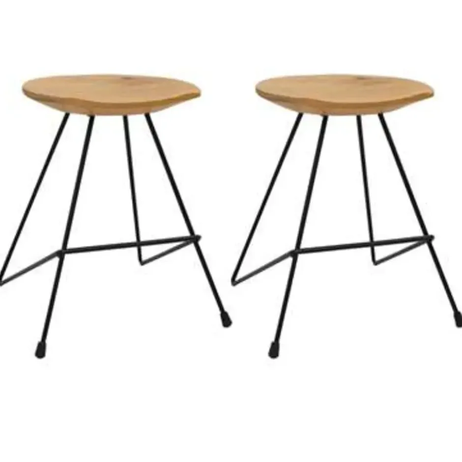 vidaXL - Kruk - Bruin - Hout