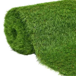 vidaXL - Kunstgras - Groen - Polypropyleen