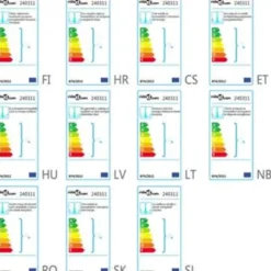 vidaXL - Kunstmatige Kristallen Glazen Plafondlamp - Multikleur - Glas