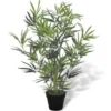 vidaXL - Kunstplant - Groen - Bamboe - 80 cm