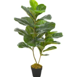vidaXL - Kunstplant - Groen - Kunststof - 90 cm