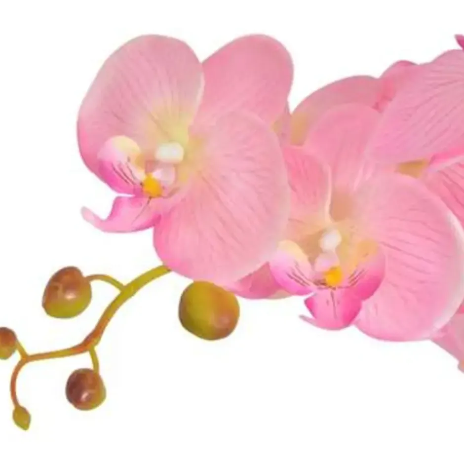 vidaXL - Kunstplant - Roze - Kunststof - 75 cm