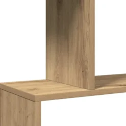 vidaXL - 6-laags Boekenkast voor woonkamers - Artisanaal eiken - 70x24x193 cm