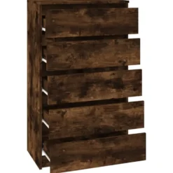 vidaXL - Ladekast - Bruin - Bewerkt hout