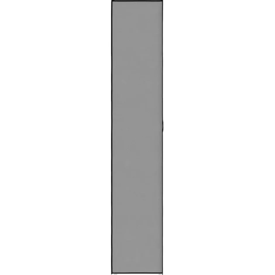 vidaXL - 10-lagen Schoenenkast met 2 deuren - Grijs - Stof - 60x30x166 cm